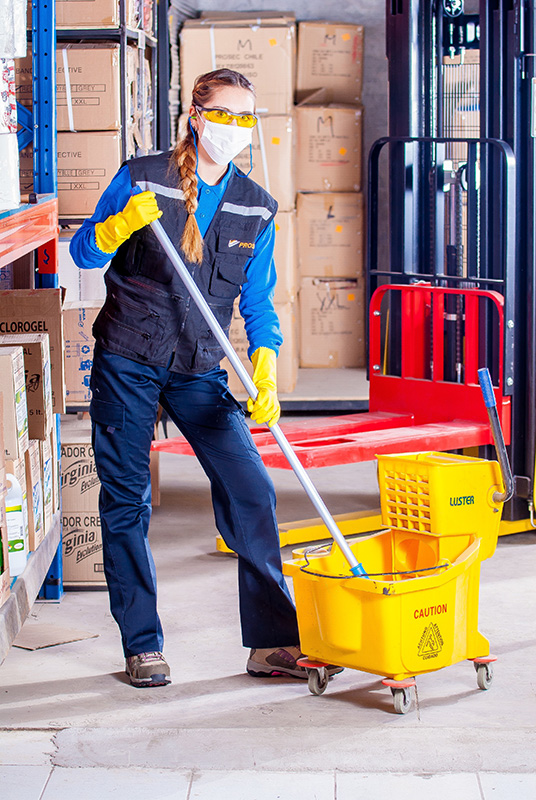 Janitorial services for businesses in Hamilton from A Clean Image cleaning company